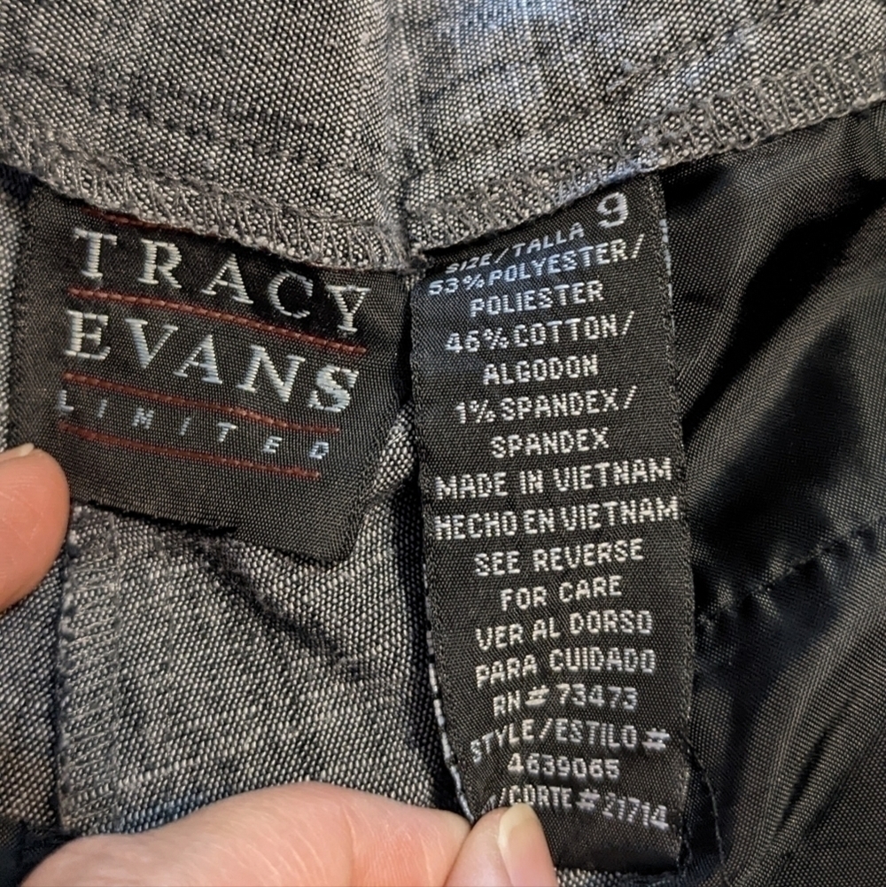 𝅺tracy Evans long dress shirts size 9 - Picture 2 of 5